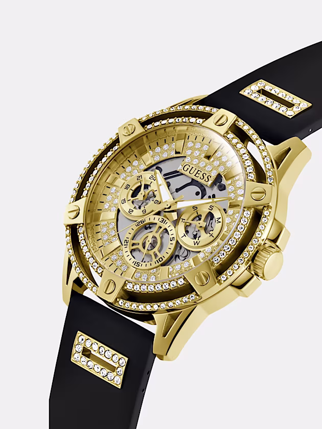 Multi-function silicone watch - GUESS