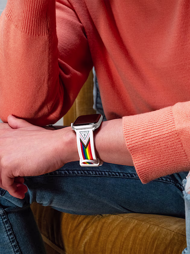 Rainbow Apple Watch strap 42/45 mm - GUESS