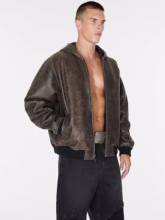 Hooded zip sweatshirt - GUESS