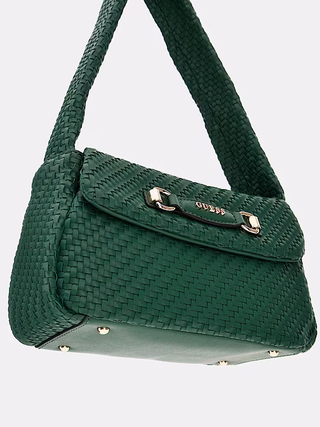 Francy woven mini shoulder bag - GUESS