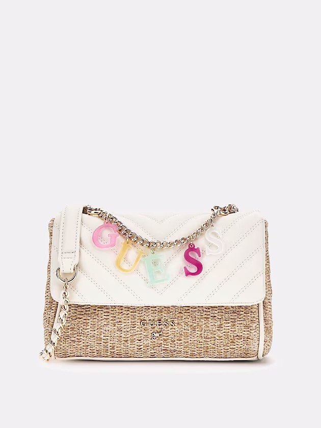 Straw crossbody bag - GUESS