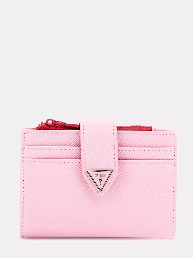 Saffiano Credit Card Holder - GUESS