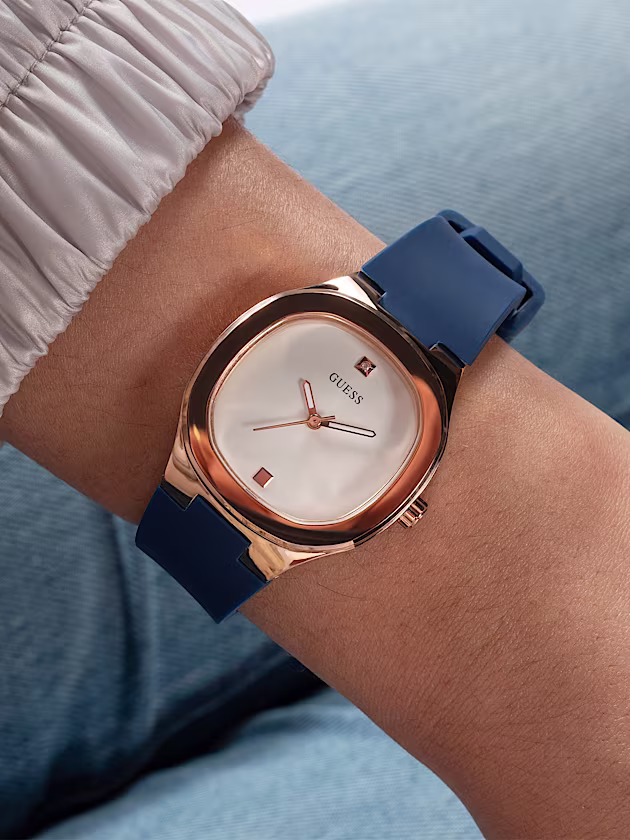 Silicone analogue watch - GUESS