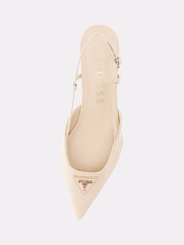 Jesson patent slingback - GUESS