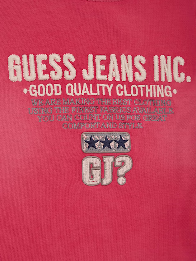 Script Logo Crewneck Sweatshirt - GUESS