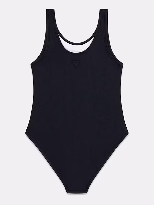Triangle logo one piece sweamsuit - GUESS