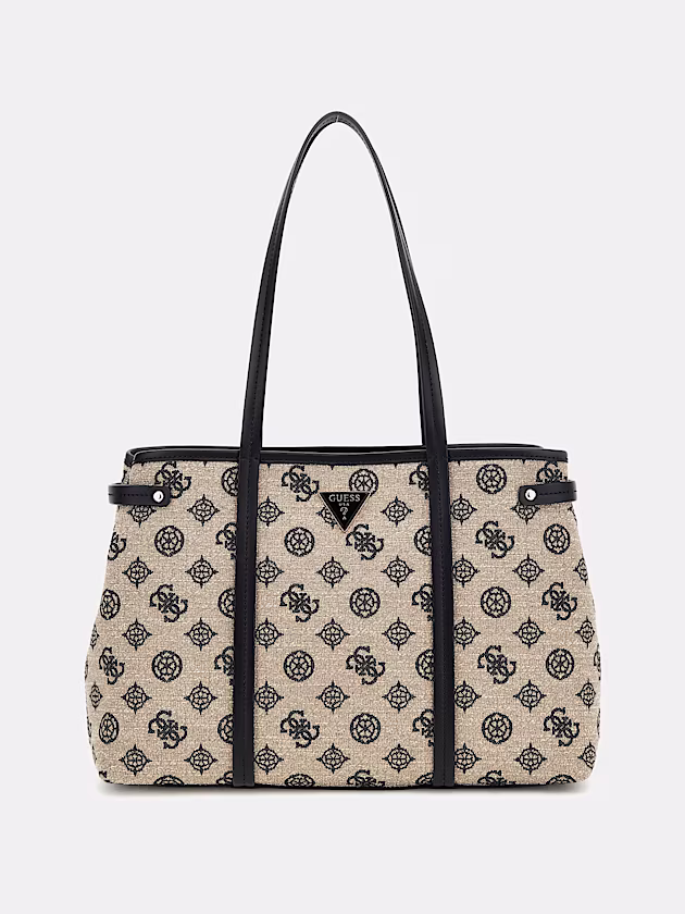 Beyza 4G peony logo shopper - GUESS
