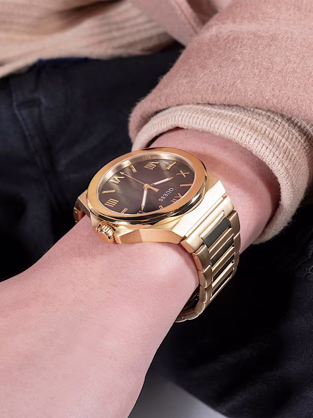 Stainless Steel analogue watch - GUESS