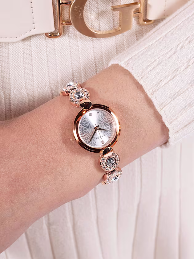 Crystal analogue watch - GUESS
