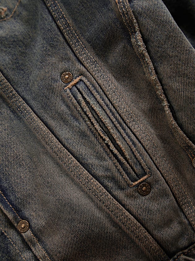 Zip denim jacket - GUESS