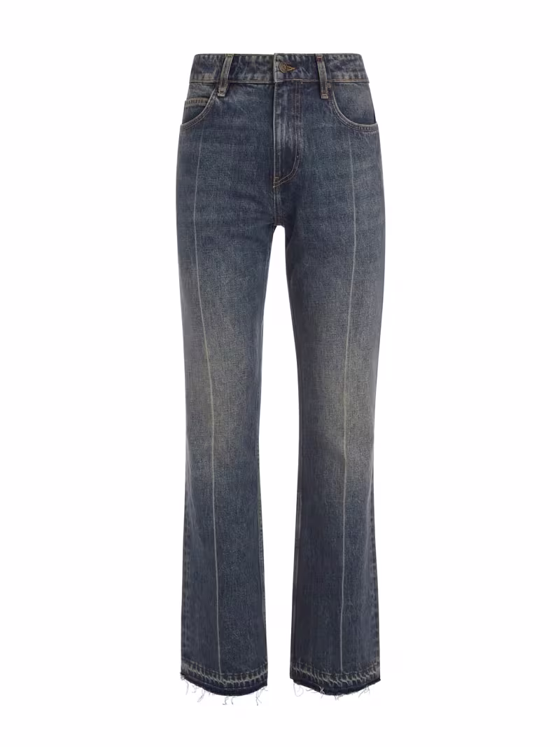 Mid rise flared denim pant - GUESS