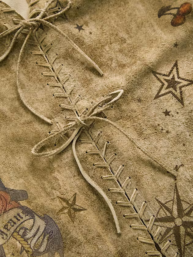 Printed suede top - GUESS