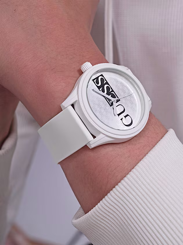 Analogue watch with logo detail - GUESS