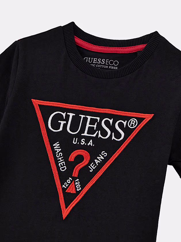 Logo embroidery t-shirt - GUESS