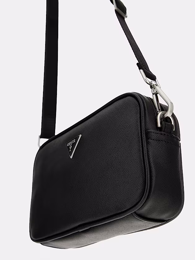 Certosa Saffiano Smart Mini Crossbody Bag - GUESS
