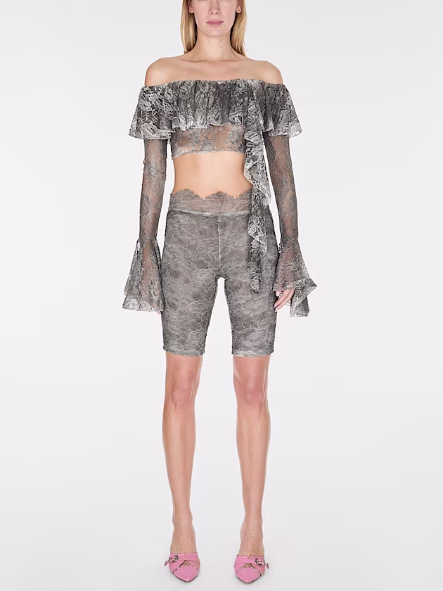 Lace biker shorts - GUESS