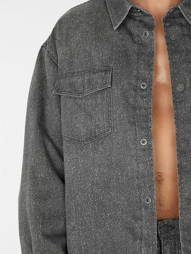 Regular fit denim shirt - GUESS