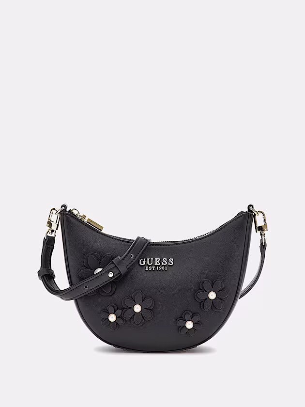 Zaria Floral Mini Shoulder Bag - GUESS