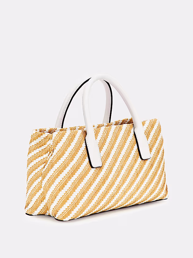 Simona raffia handbag - GUESS
