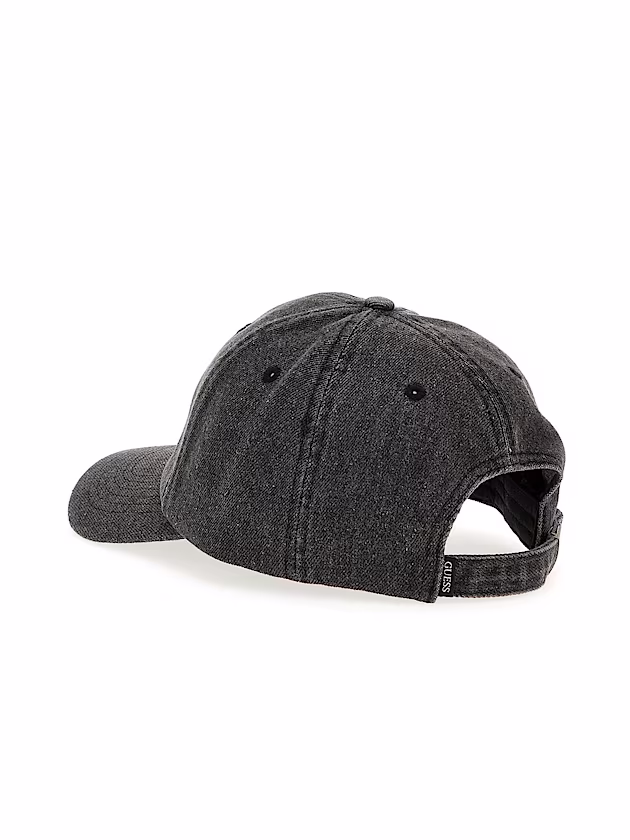 Eco GUESS Jeans Logo Baseball Cap - GUESS