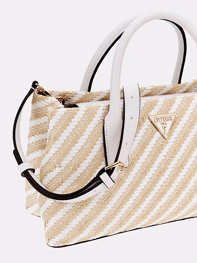 Simona raffia handbag - GUESS