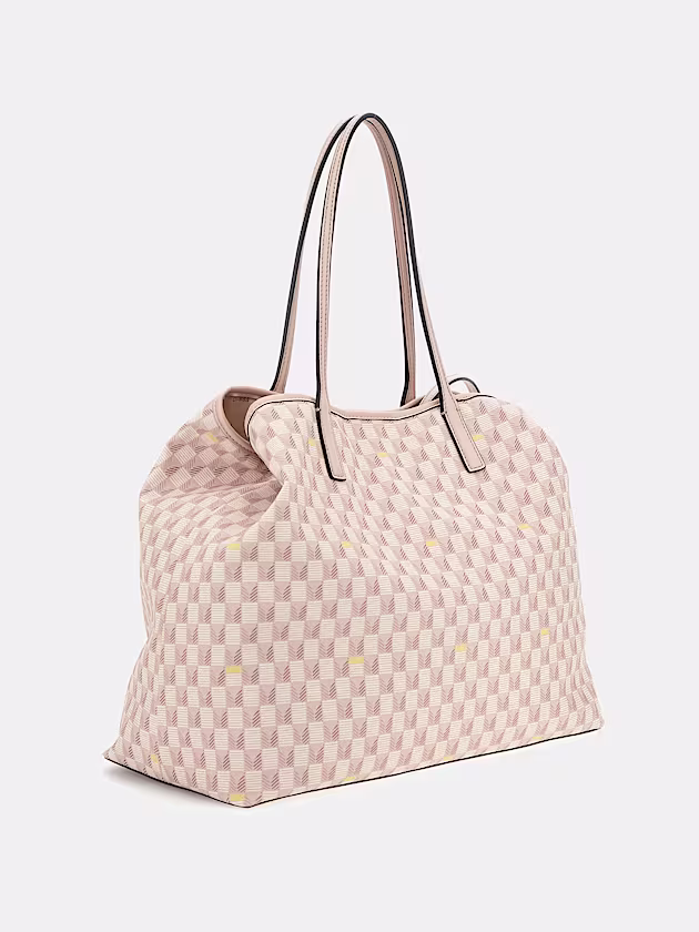 G Wave geometric-print shopper - GUESS