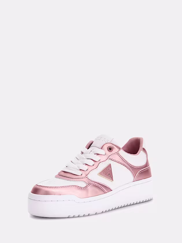 Miriam triangle logo sneaker - GUESS