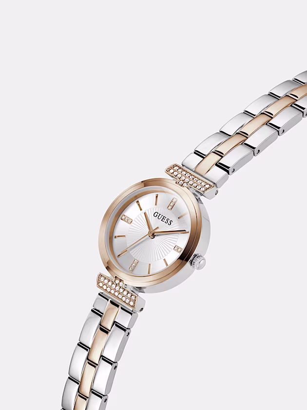 Crystal analogue watch - GUESS