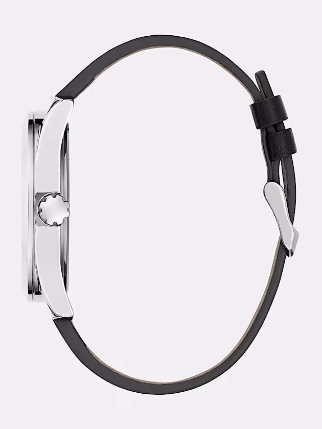 Genuine Leather multi-function watch - GUESS