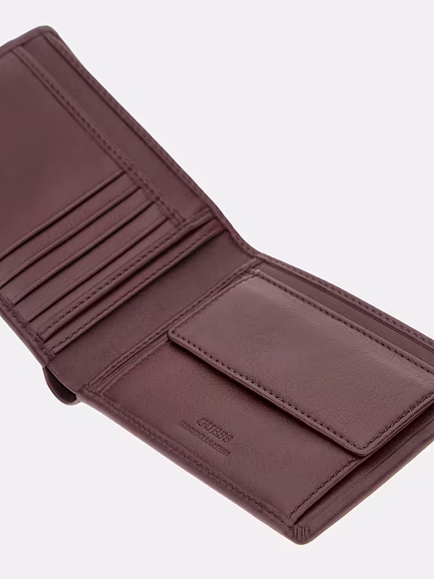 New Boston genuine leather wallet - GUESS