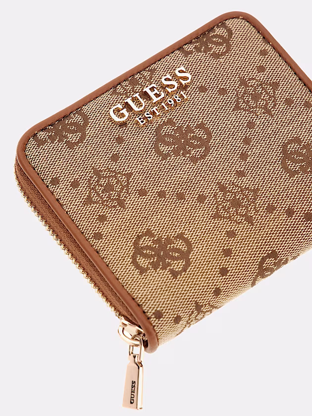 Neda 4G Peony Logo Mini Wallet - GUESS