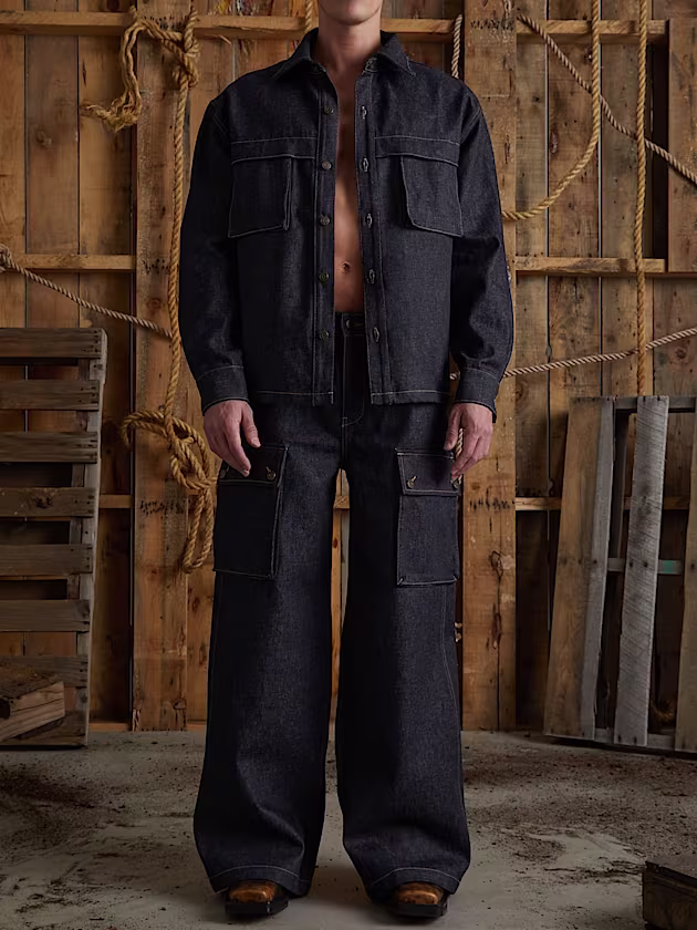 Regular fit denim shirt - GUESS