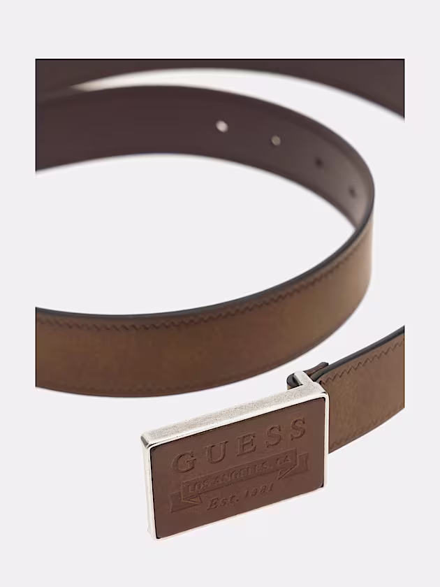 Leather belt - GUESS