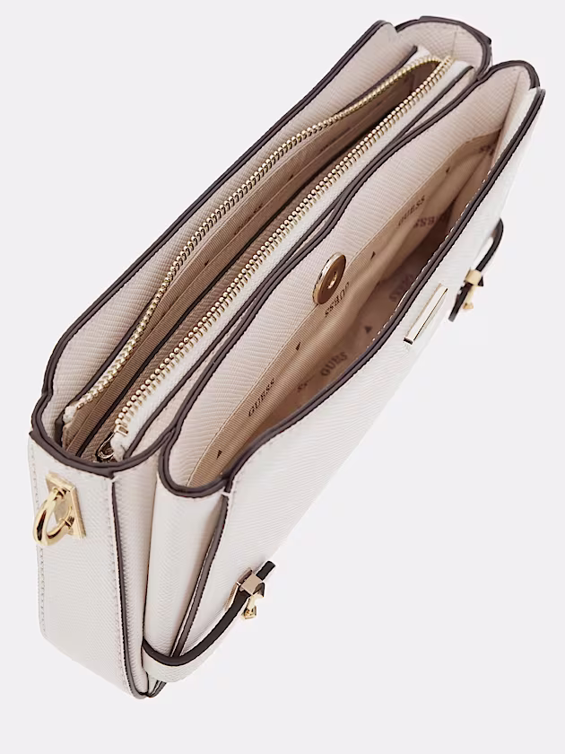 Rosalba Saffiano Mini Crossbody - GUESS