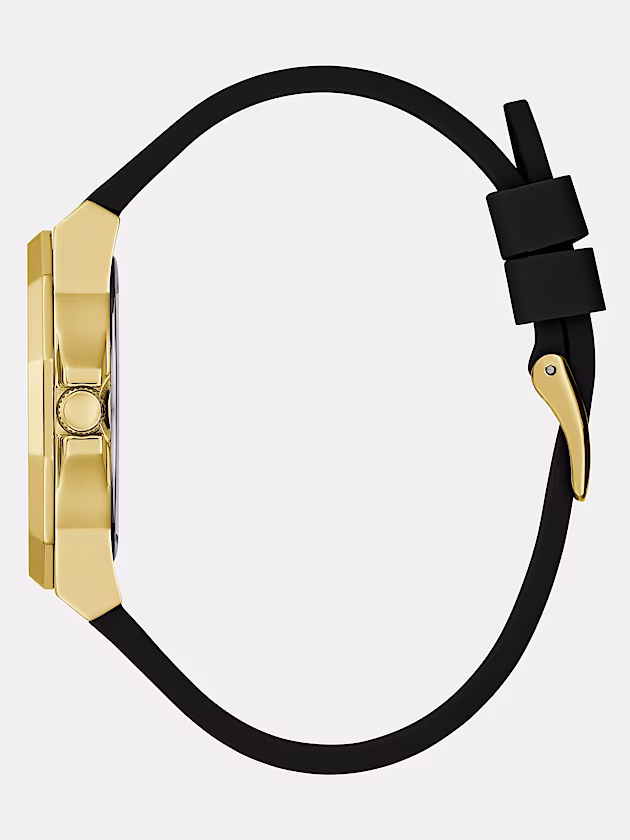 Analogue watch with G Cube logo detail - GUESS