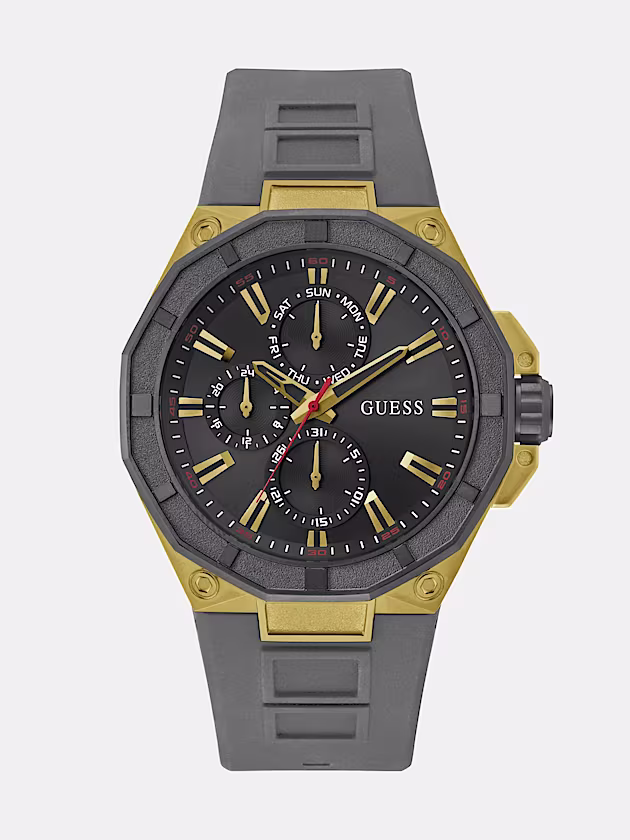 Silicone multi-function watch - GUESS