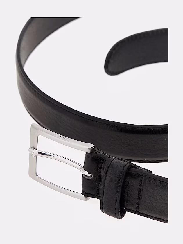 Casual Classy genuine leather belt - GUESS
