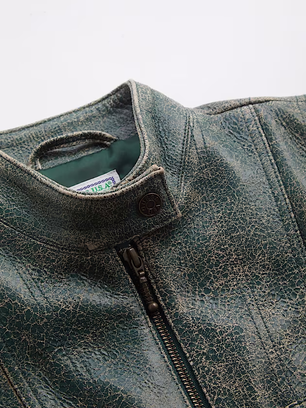 Genuine leather vest - GUESS