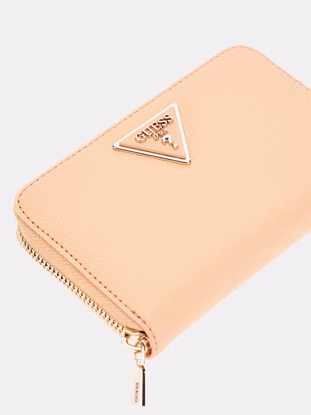 Laurel saffiano mini wallet - GUESS