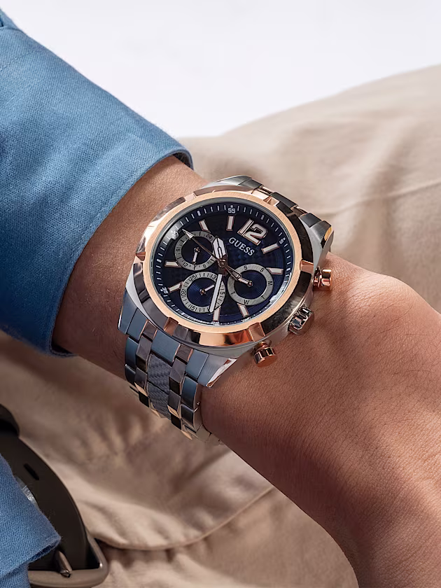 Stainless steel multi-function watch - GUESS