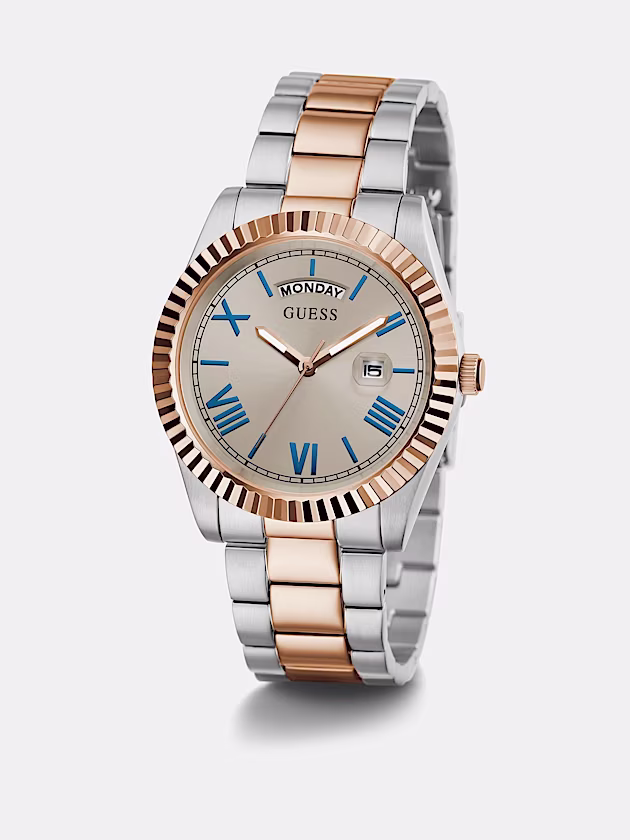 Watch in recycled steel 42 mm - GUESS