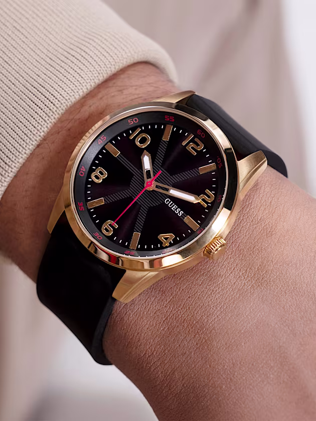 Silicone multi-function watch - GUESS