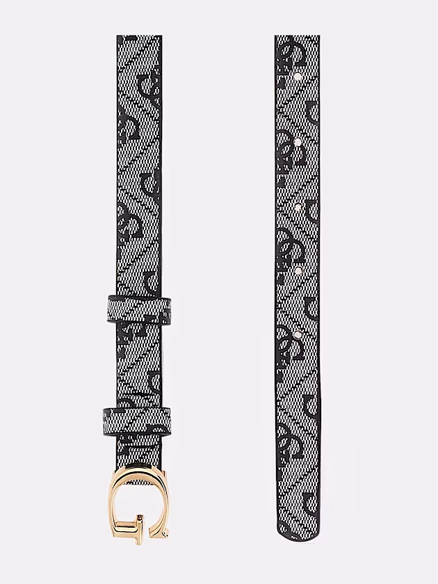 Faux leather 4G logo belt - GUESS