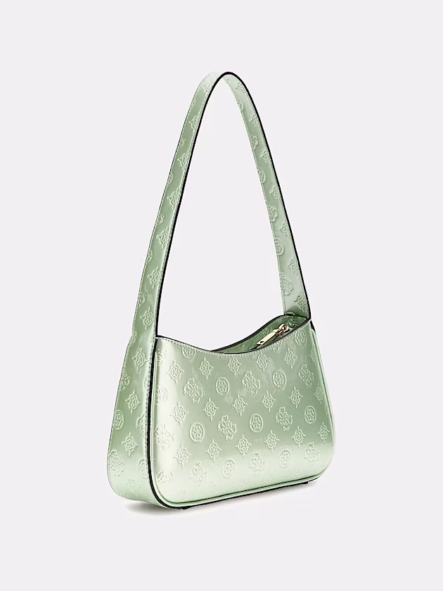 Arnela 4G Peony Logo Shoulder Bag - GUESS