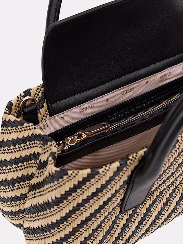 Simona raffia handbag - GUESS