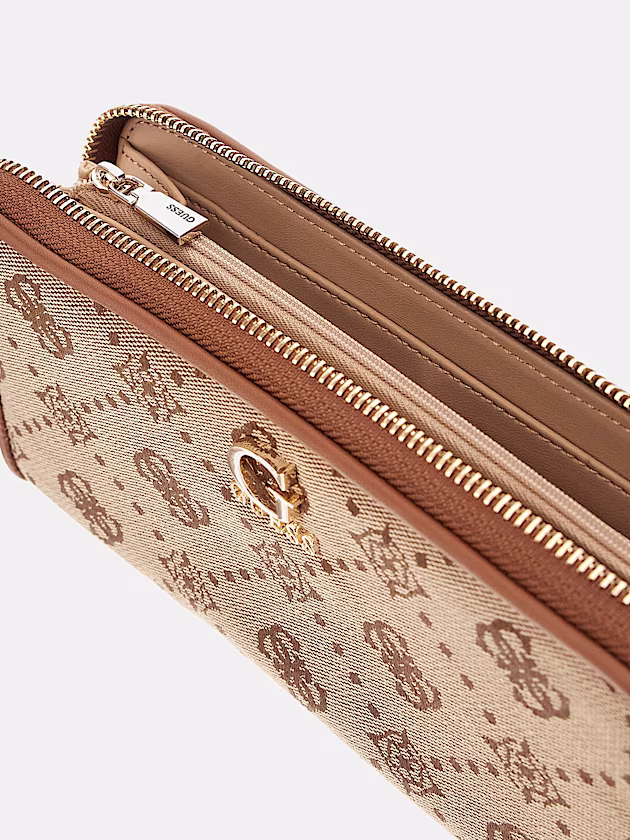 Neda 4G Peony Logo Maxi Wallet - GUESS