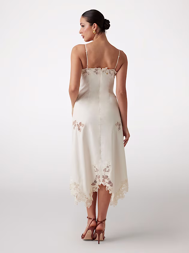 Marciano long embroidered dress - GUESS