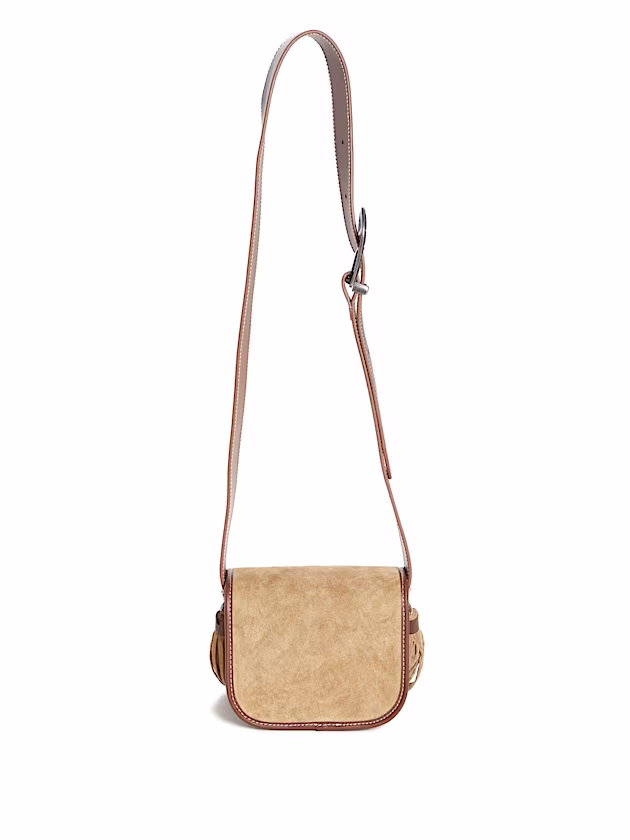Mini fringes shoulder bag - GUESS