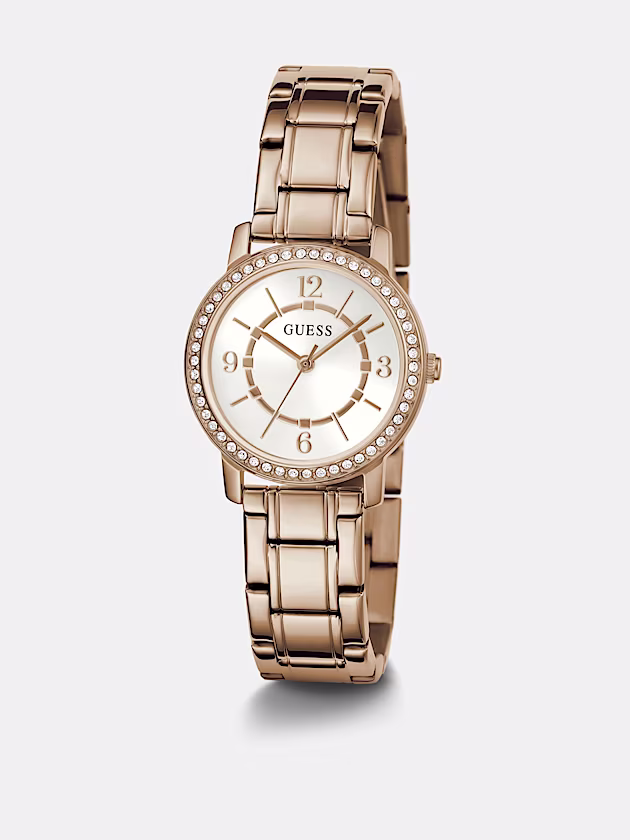 Crystal analogue watch - GUESS
