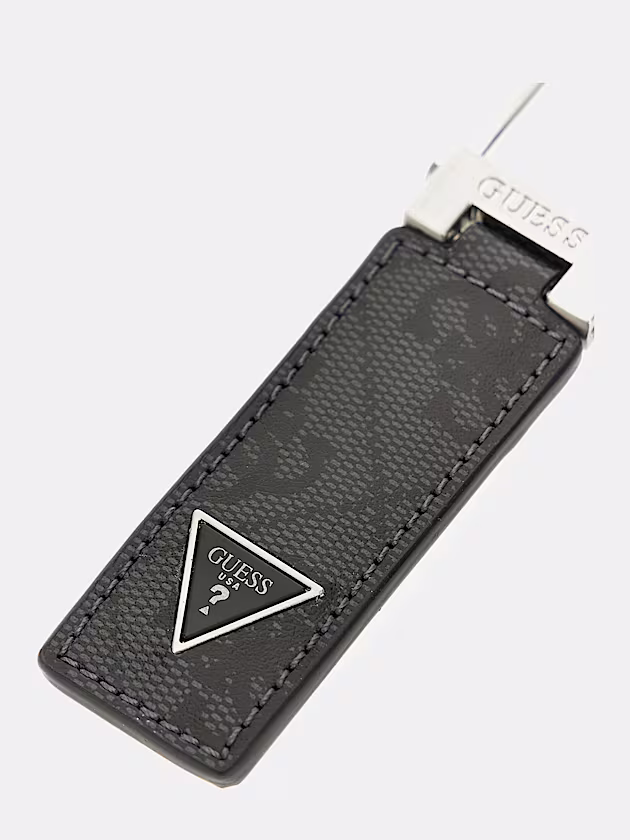 Vienna genuine leather keychain - GUESS